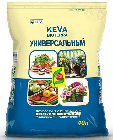 KEVA BIOTERRA (с биогум.) 40л